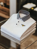 Men's Executive Business Casual Button Short Sleeve Polo Shirt | Premium Classic Polo T-Shirt for Men