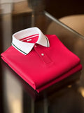Men's Heritage Check Logo Button Short Sleeve Polo Shirt | Premium Business Casual Polo for Men